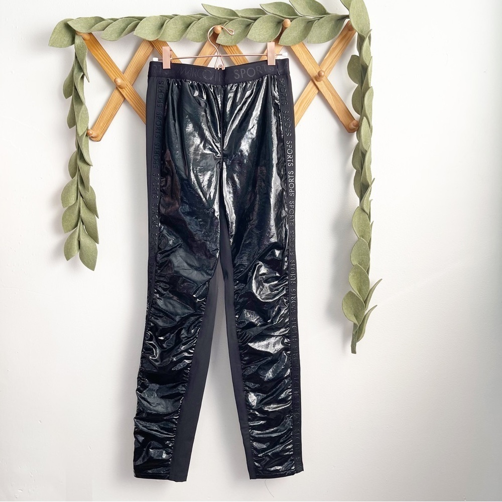 Marc Cain Sport Faux Leather Leggings